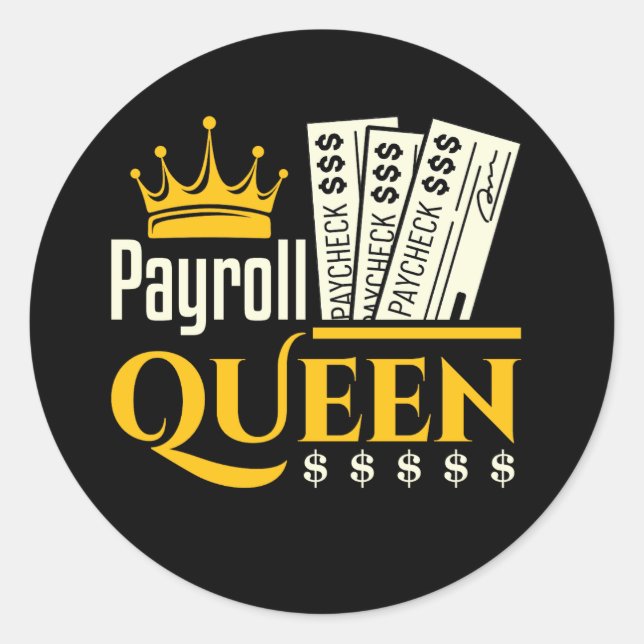Adesivo Payroll Queen (Frente)