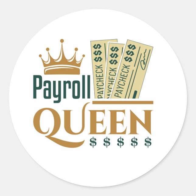 Adesivo Payroll Queen (Frente)