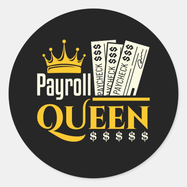 Adesivo Payroll Queen (Frente)