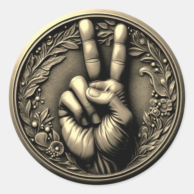 Adesivo Paz (Frente)