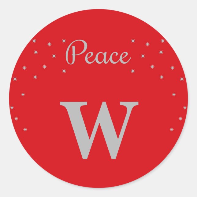 Adesivo Paz (Frente)