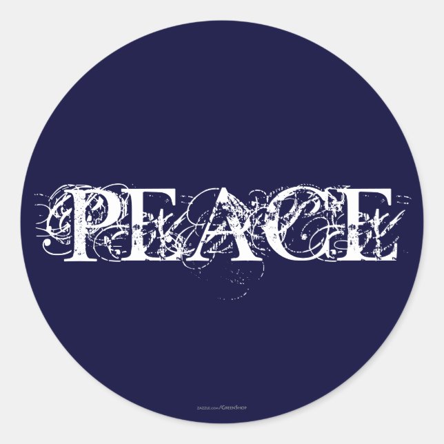 Adesivo Paz (Frente)