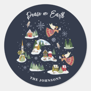 Adesivo Paz Angelical na Terra Natal