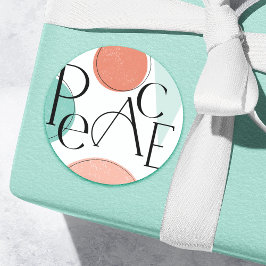 Adesivo Paz Colorida e Ousada 