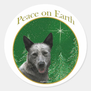 Adesivo Paz de Cão de Bovinos Australiano