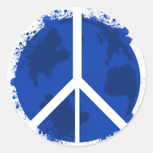 Adesivo Paz de mundo