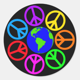 ADESIVO PAZ DE MUNDO