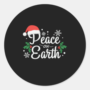 Adesivo Paz De Xmas Na Terra