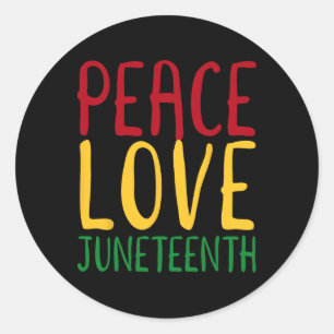 Adesivo Paz e 19 de junho Dia da Liberdade