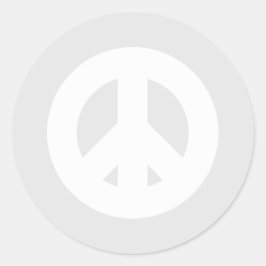 Adesivo Paz e Boa Vontade Negrito, Feriado Minimalista Mod