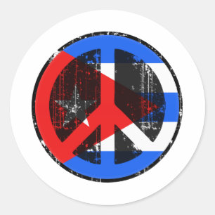 Adesivo Paz Em Cuba