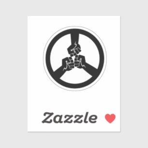 Adesivo Paz em Guerra 