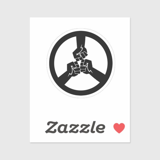 Adesivo Paz em Guerra (Folha)