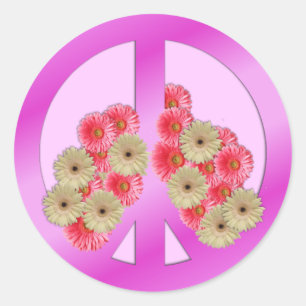 Adesivo Paz Floral