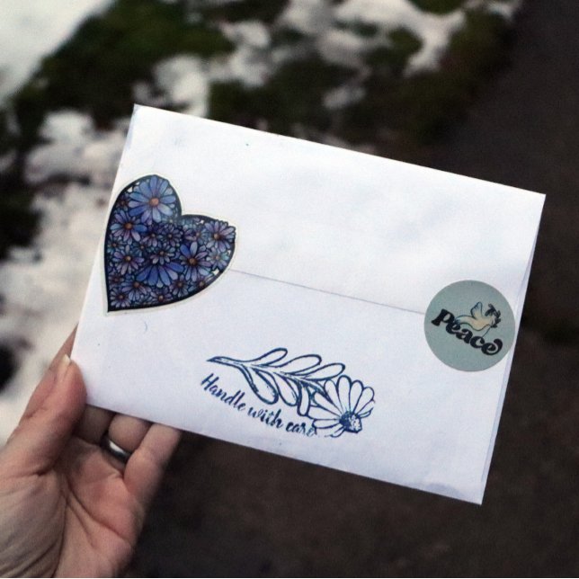 Adesivo Paz na Terra design (Criador carregado)