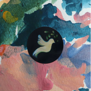 Adesivo Paz na Terra Dove da Esperança