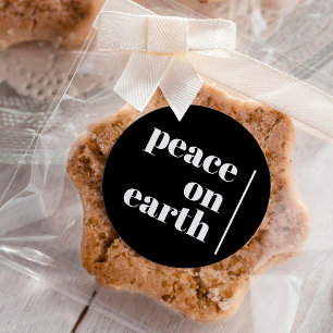 Adesivo Paz na Terra Natal Minimalista