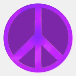 Adesivo Paz Roxa
