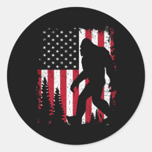 Adesivo Pé Grande 4 De Julho Americano Bandeira Patriótica