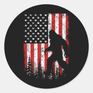 Adesivo Pé Grande 4 de Julho Bandeira Americana Patriótica