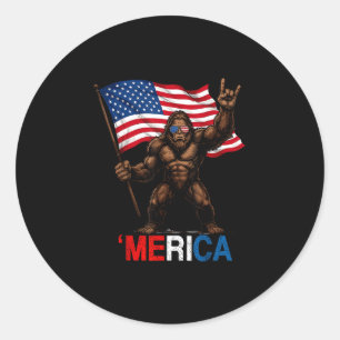 Adesivo Pé-grande américa rocha bandeira americana patriót