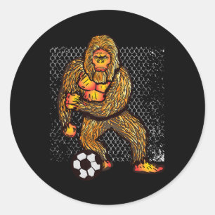 Adesivo Pé Grande Jogando Futebol Para Jogadores de Futebo