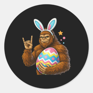 Adesivo Pé Grande Sasquatch Coelho Páscoa Homens Mulheres 