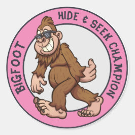 Adesivo Pé Grande | Sasquatch (Editável)