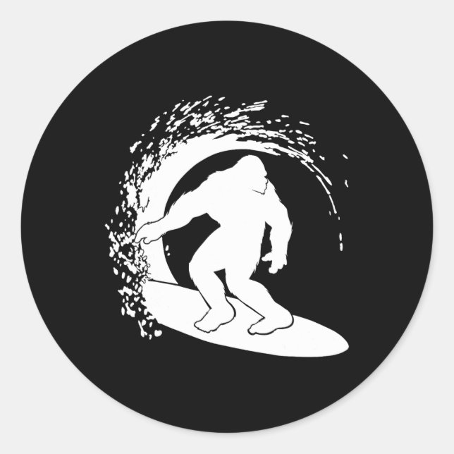 Adesivo Pé Grande Surfe  (Frente)