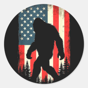 Adesivo Pé grande usa bandeira patriótica quatro de julho