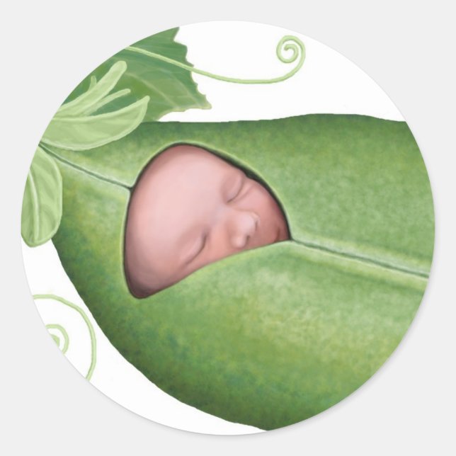 Adesivo Pea Pod Baby (Frente)