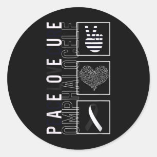 Adesivo Peace Love Cure Omphalocele Awarri Warri