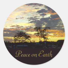 Adesivo Peace on Earth Sticker by RoseWrite