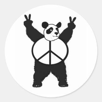 Adesivo Peace Panda