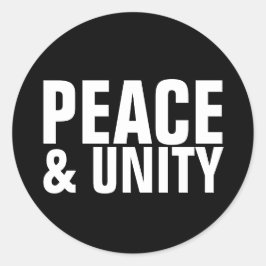 Adesivo PEACE & UNITY Sticker