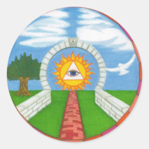 Adesivo peacemandala