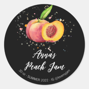 Adesivo *~* Peach AP30 Home Jam Jelly Preserve