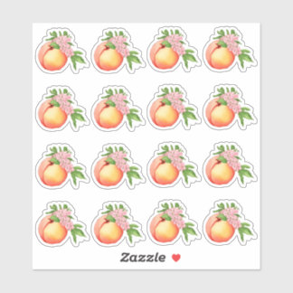 Adesivo Peach Blossom Watercolor MiniSticks