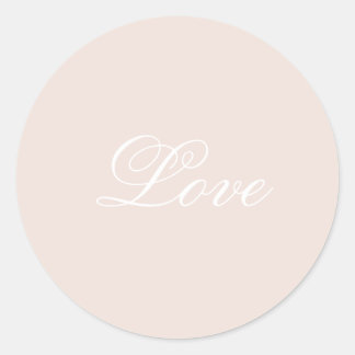 Adesivo Peach Blush Love Sempre Casamento