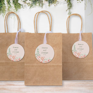 Adesivo Peach Cream e Sage Green Floral Garden