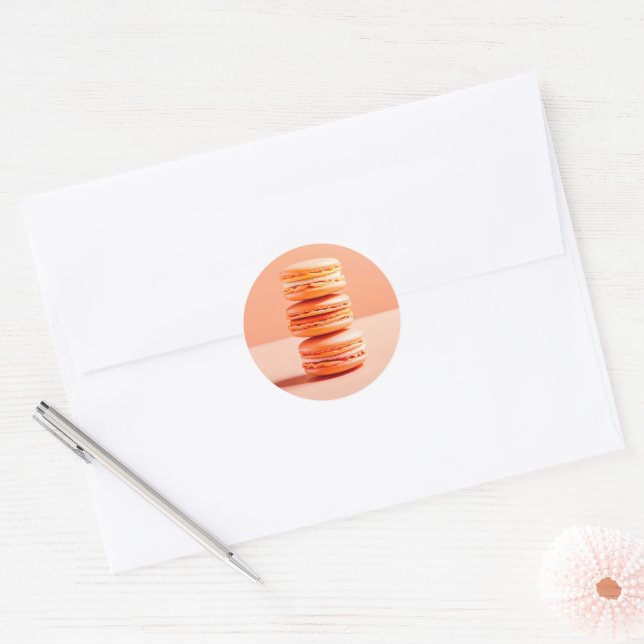 Adesivo Peach Fuzz, Macaroons, (Envelope)
