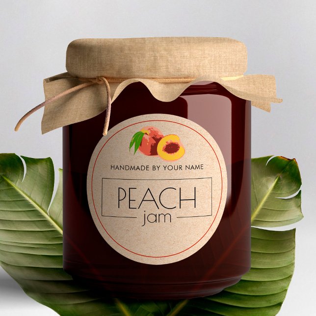 Adesivo Peach Jam Small Product Label Sticks (Criador carregado)