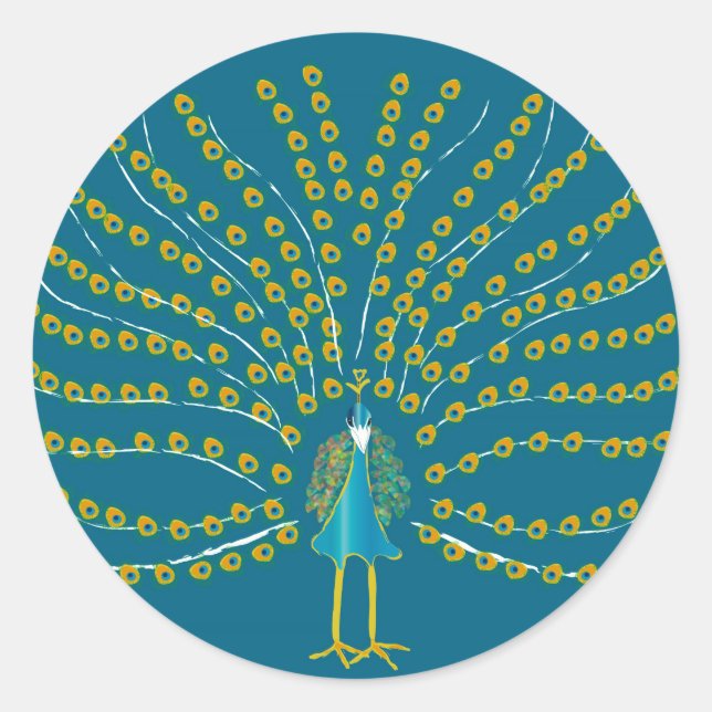 Adesivo Peacock (Frente)