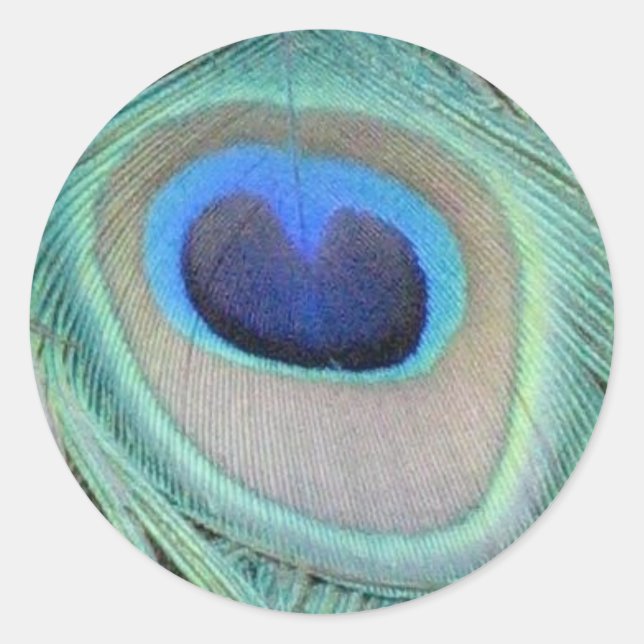 Adesivo Peacock Feather Sticker (Frente)