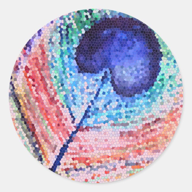 Adesivo Peacock Feather Sticker (Frente)