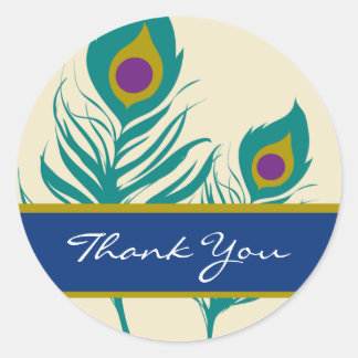 Adesivo Peacock Feather Stickers