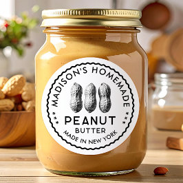 Adesivo Peanut butter canning