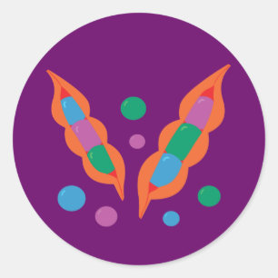 Adesivo Peapods Fantásticos