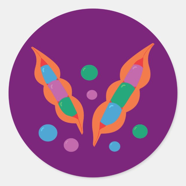 Adesivo Peapods Fantásticos (Frente)