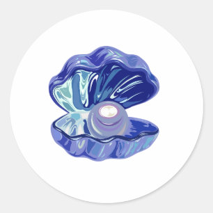 Adesivo Pearl dentro an ocean